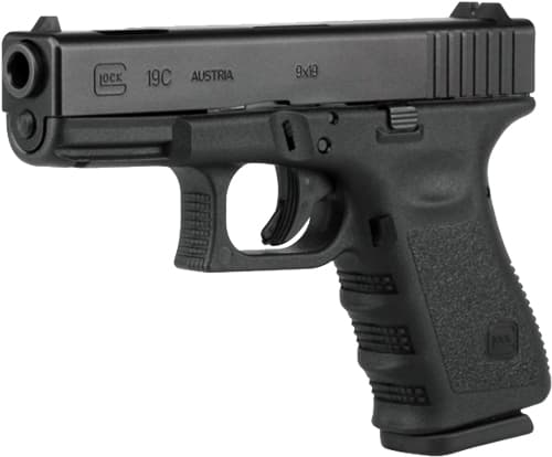 Glock G19C 9mm Luger 4 inch 15 Rounds Full Size Pistol Matte Finish