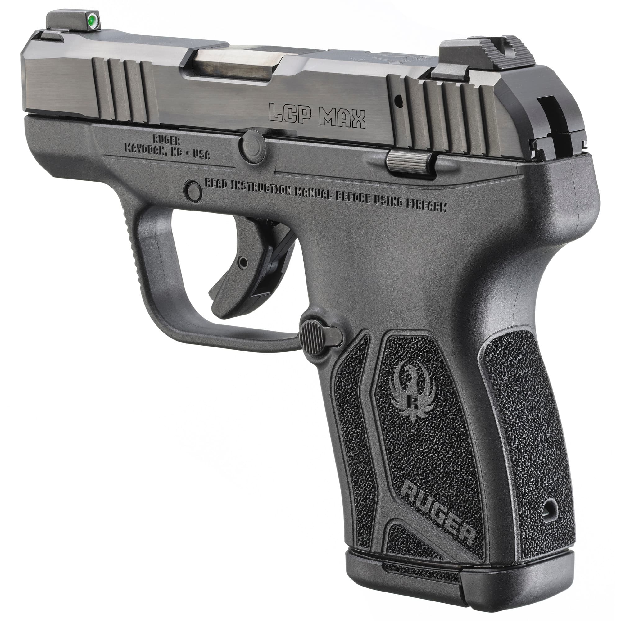 Ruger LCP Max 380 ACP 2.8 Inch 10+1 Polymer Frame Tritium Front Sight