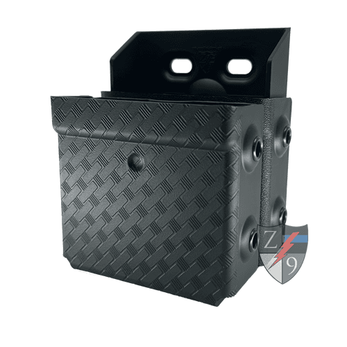 Zero9 Double Cuff Case / ASP - Z9-4004-BW-MLK