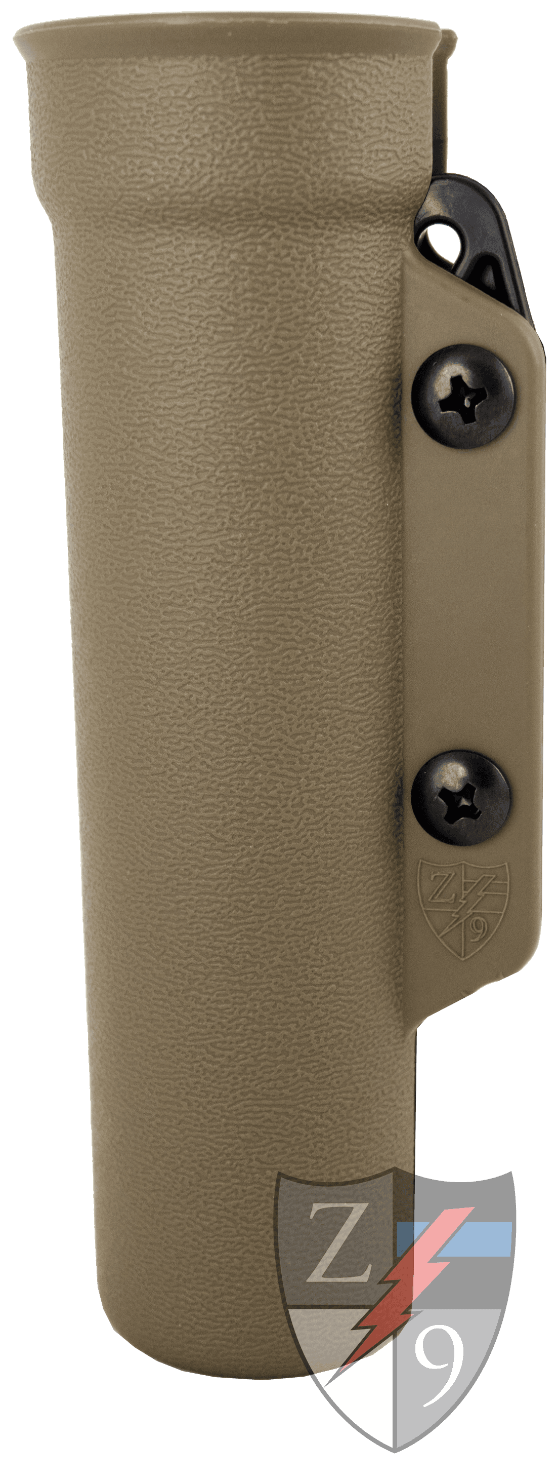 Zero9 Holsters Zero9 Flashlight Case Bezel Up 2 for Handgun Mounted Lights