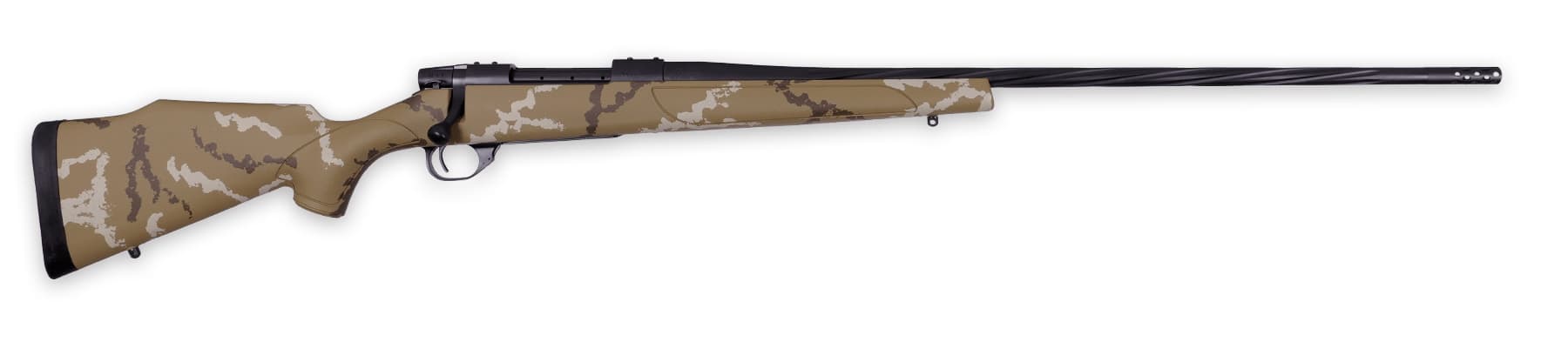 Weatherby Vanguard Outfitter 7mm PRC 24 Inch Tan Cerakote Monte Carlo Stock