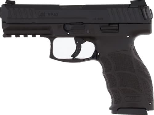 Heckler & Koch VP40 40 S&W 4.1 Inch 10 Rounds Black Finish Night Sights