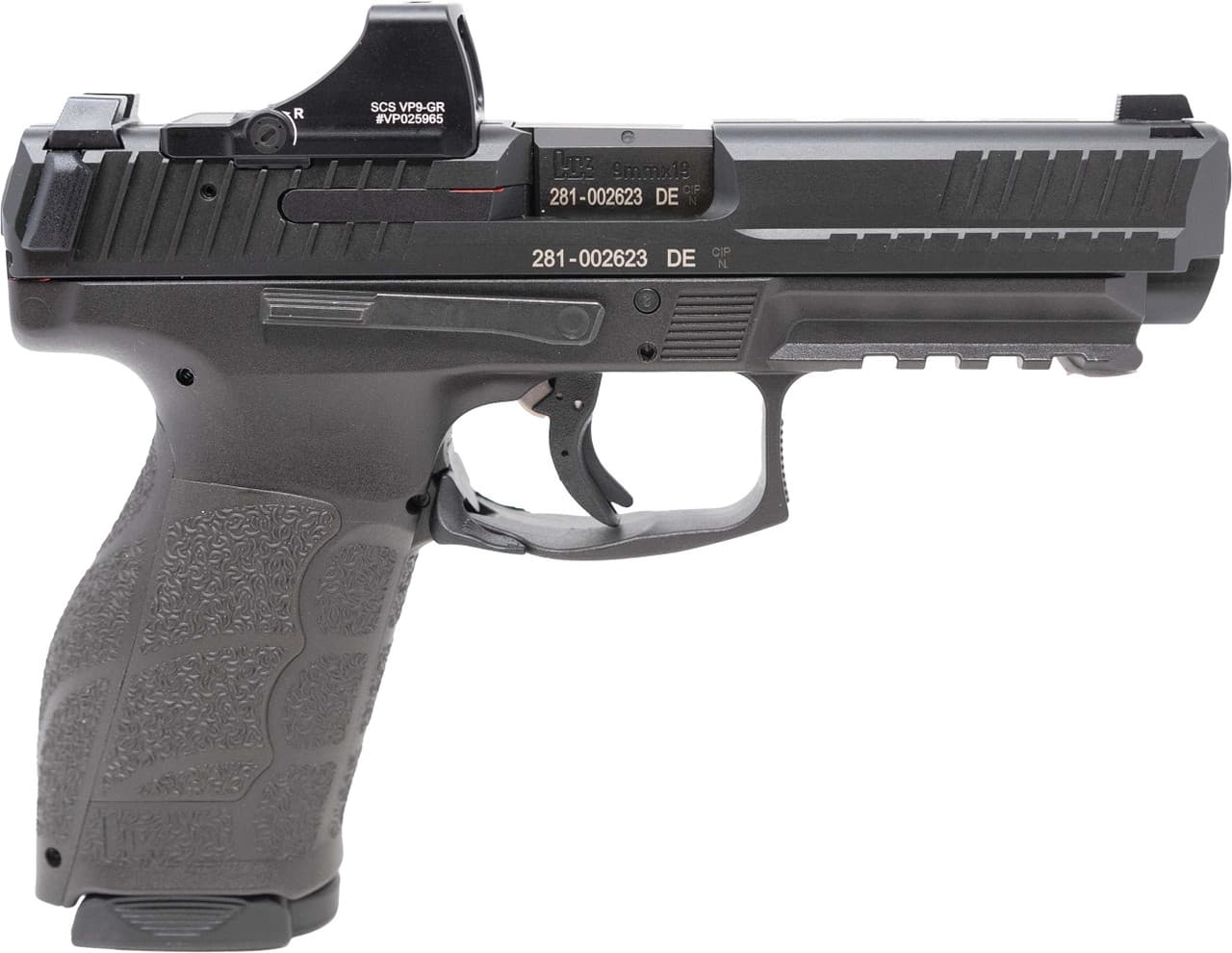 Heckler & Koch VP9A1 9mm Luger 4.09 Barrel 15 Rounds Gray Finish Optics Ready