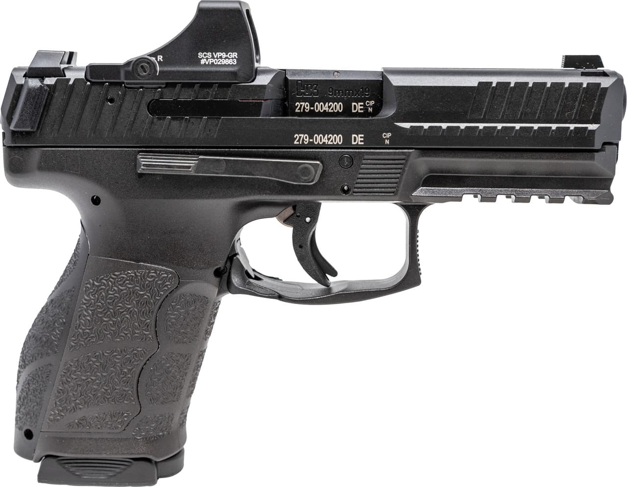 Heckler & Koch VP9A1 K 9mm Luger 4in 10 Round Dark Gray Finish