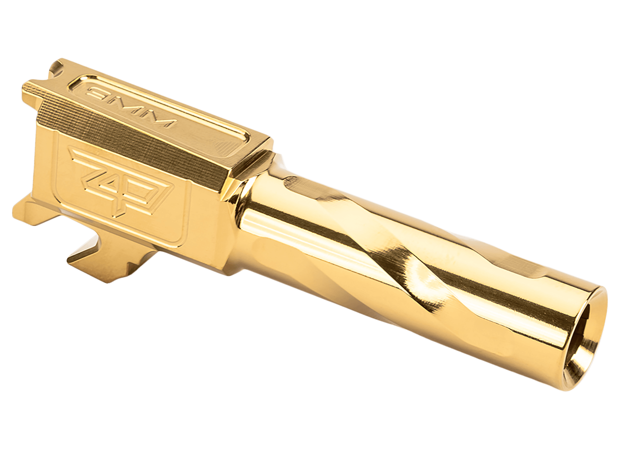 Zaffiri Precision ZP.HCBG Springfield Hellcat Gold 416R Barrel Tin Finish