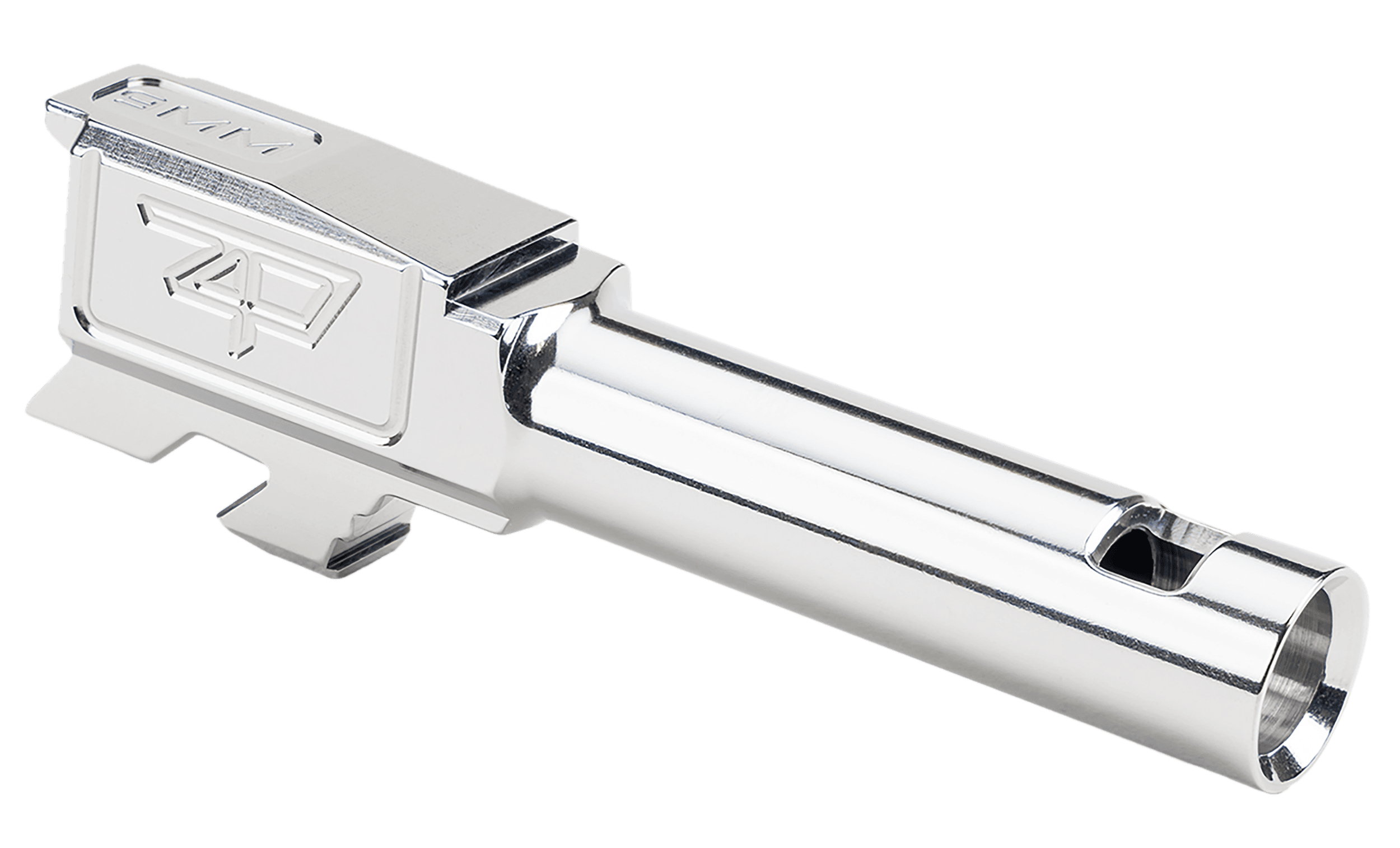 Zaffiri Precision ZP.43BCPSS Glock 43 43x Stainless Blowhole Compensator Slide