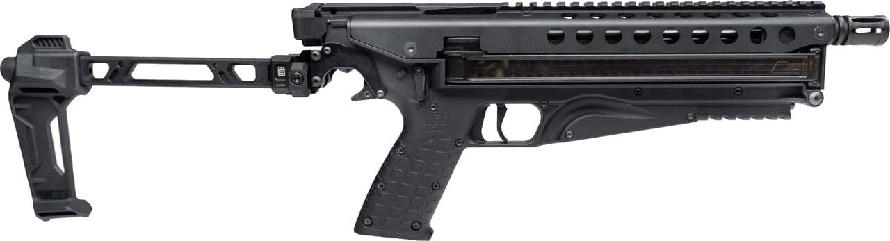 Kel-Tec P50BLKD P50 Defender 5.7x28mm 50+1 9.60" Blued Strike Industries Brace