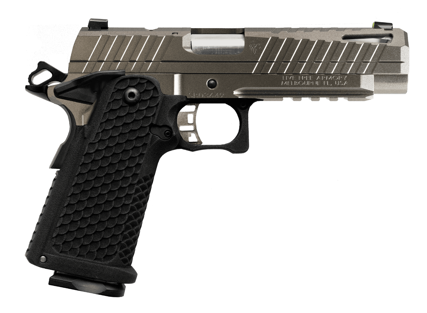 LFA Apollo 11 Full Size Pistol - 9mm | Rose Blush | 5" | 1x17rd Mag