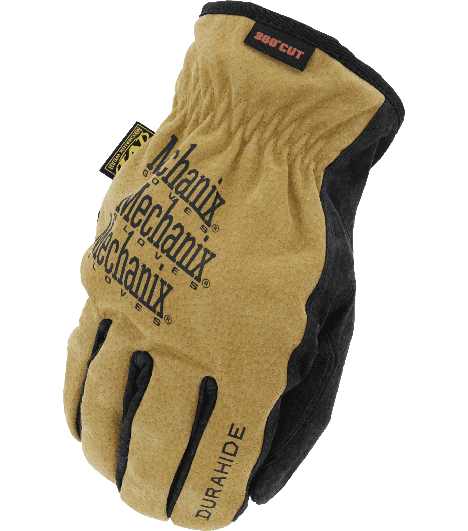 DuraHide Leather Driver E6-360 - Black/Tan - LDDH-X75-011