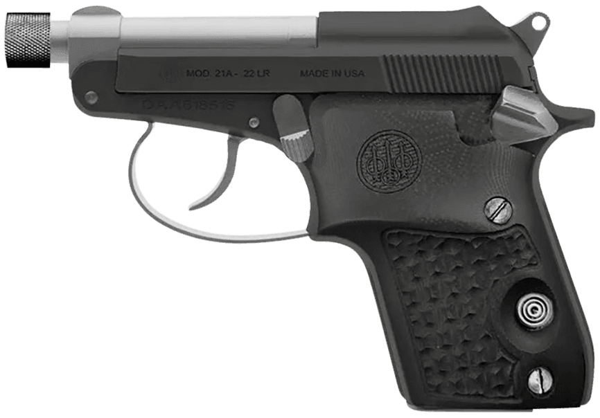 Beretta 21A Bobcat 22 Long Rifle 2.9in 7+1 Silver Gorilla Micro-Compact Frame