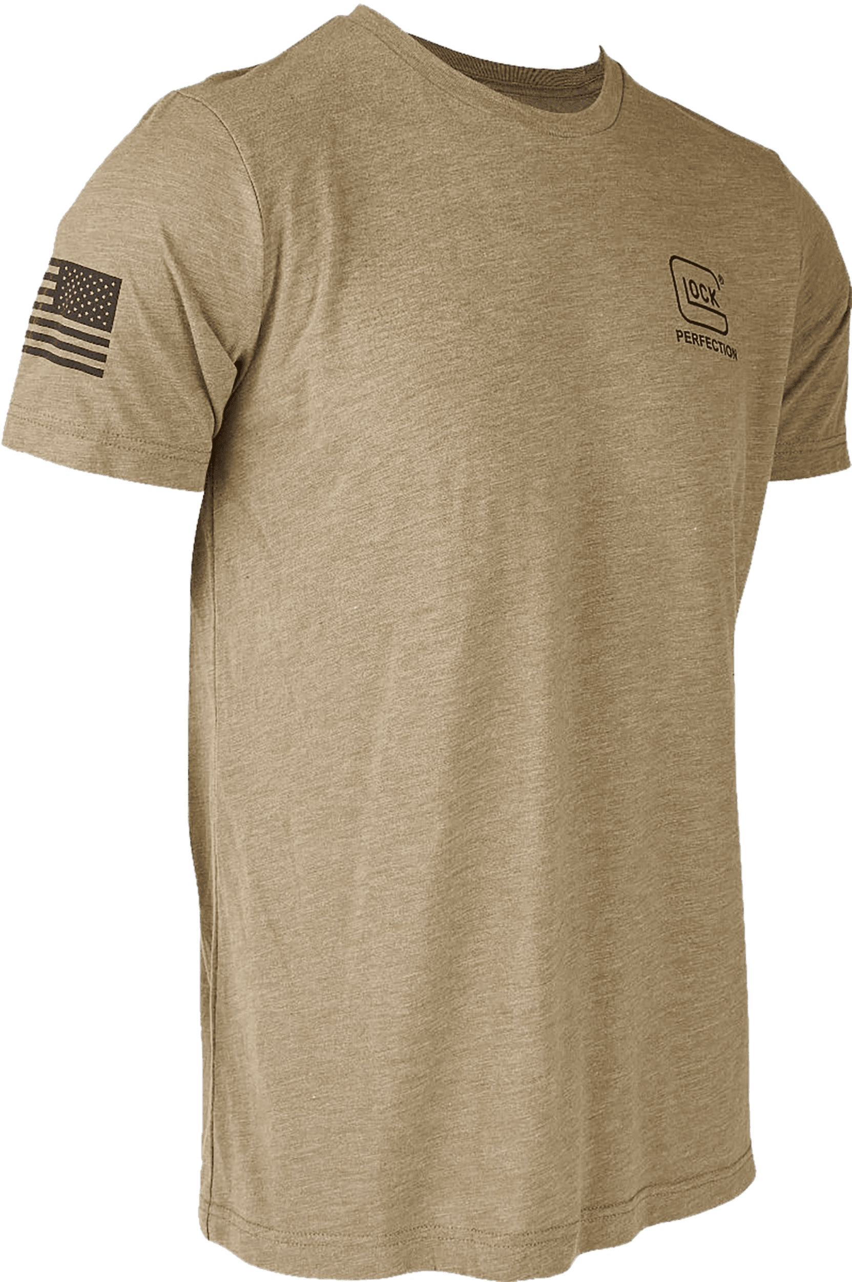 Glock AP96317 2nd Amendment Tee  Olive Cotton/Polyester Short Sleeve 3XL