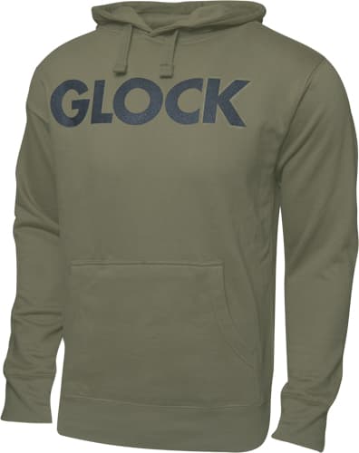 Glock AP95789 Traditional Hoodie OD Green Durable Soft Fabric Long Sleeve Large