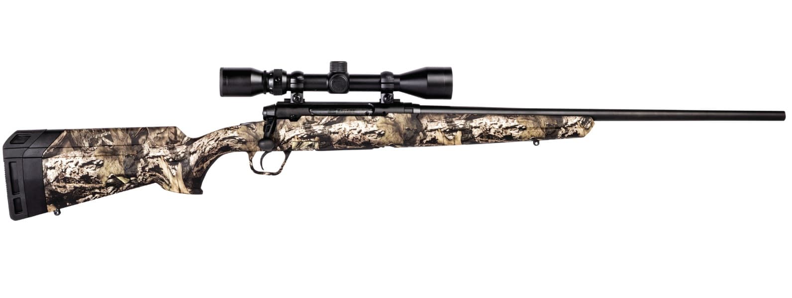 Savage Axis XP Camo 223 Remington 22 Inch 5 Rounds Mossy Oak Break-Up Country