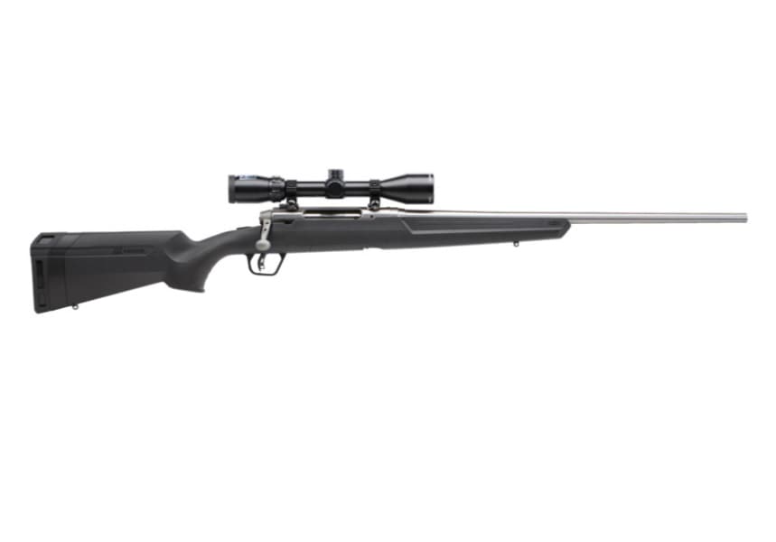 Savage Axis II XP 223 Remington 22 Inch 4 Rounds Stainless Steel Synthetic