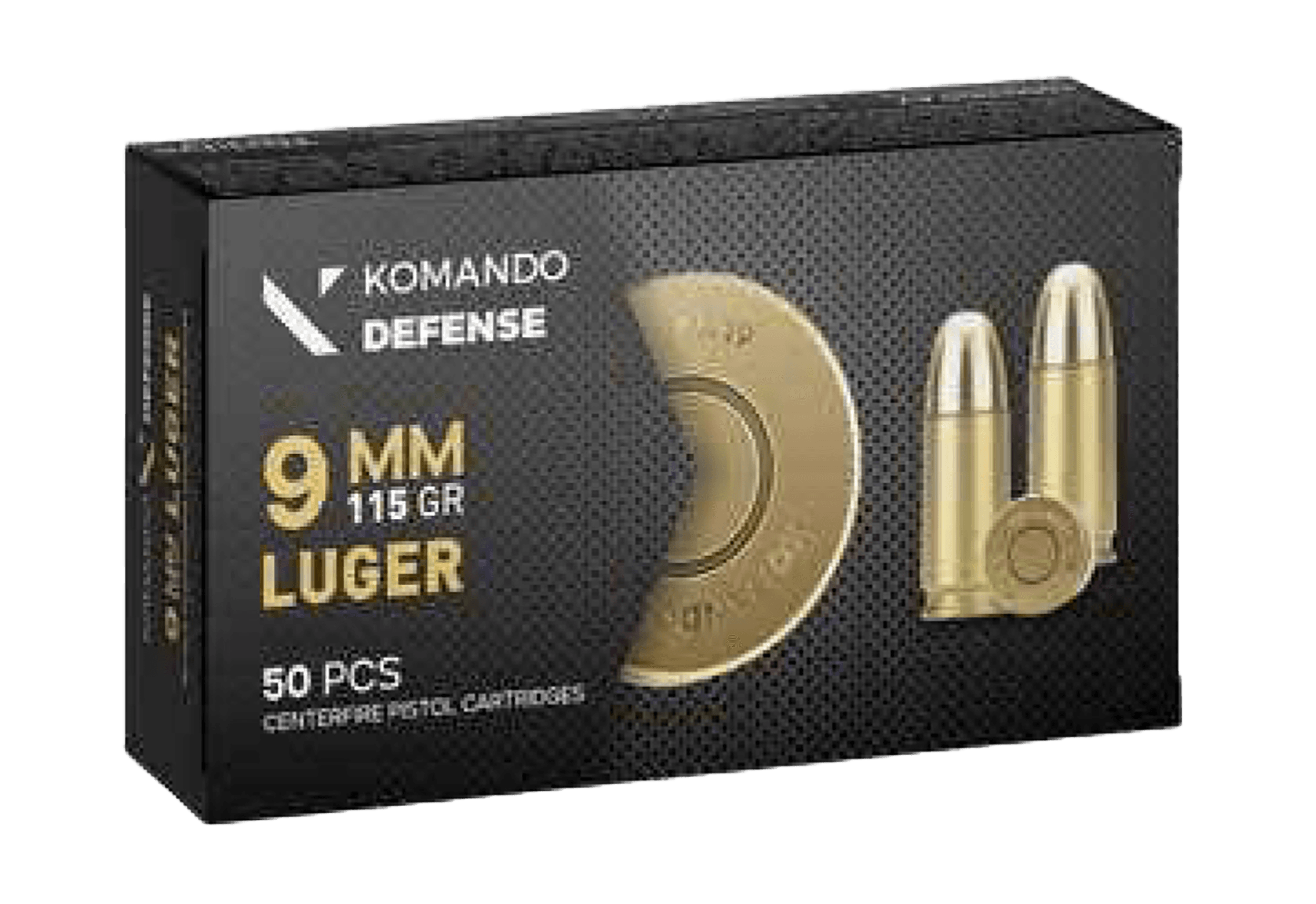 Dickinson LLC BRASS   9mm 115gr Full Metal Jacket 50 Per Box/20 Case