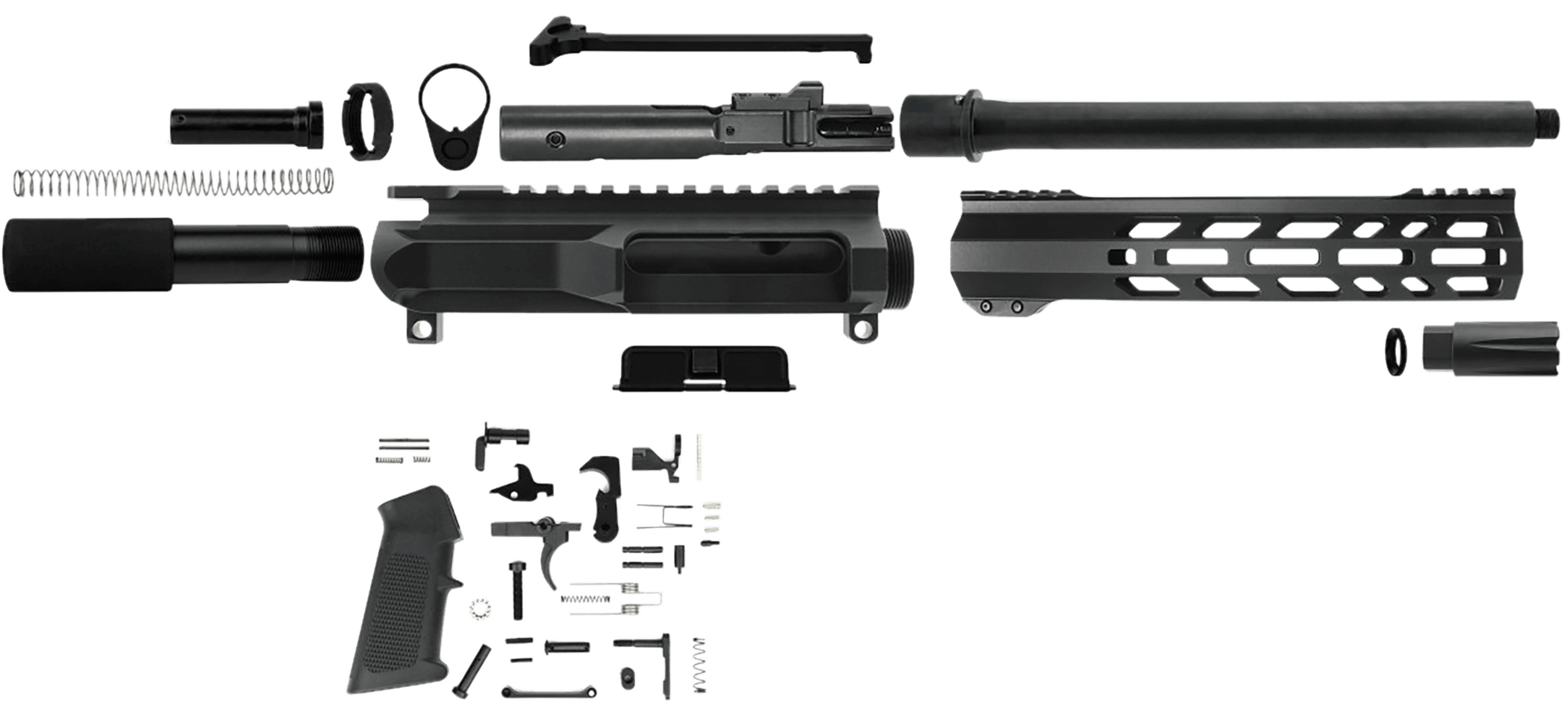 TacFire Pk45acplpk10 Pistol Kit 45 ACP 10in Barrel Steel Assembly