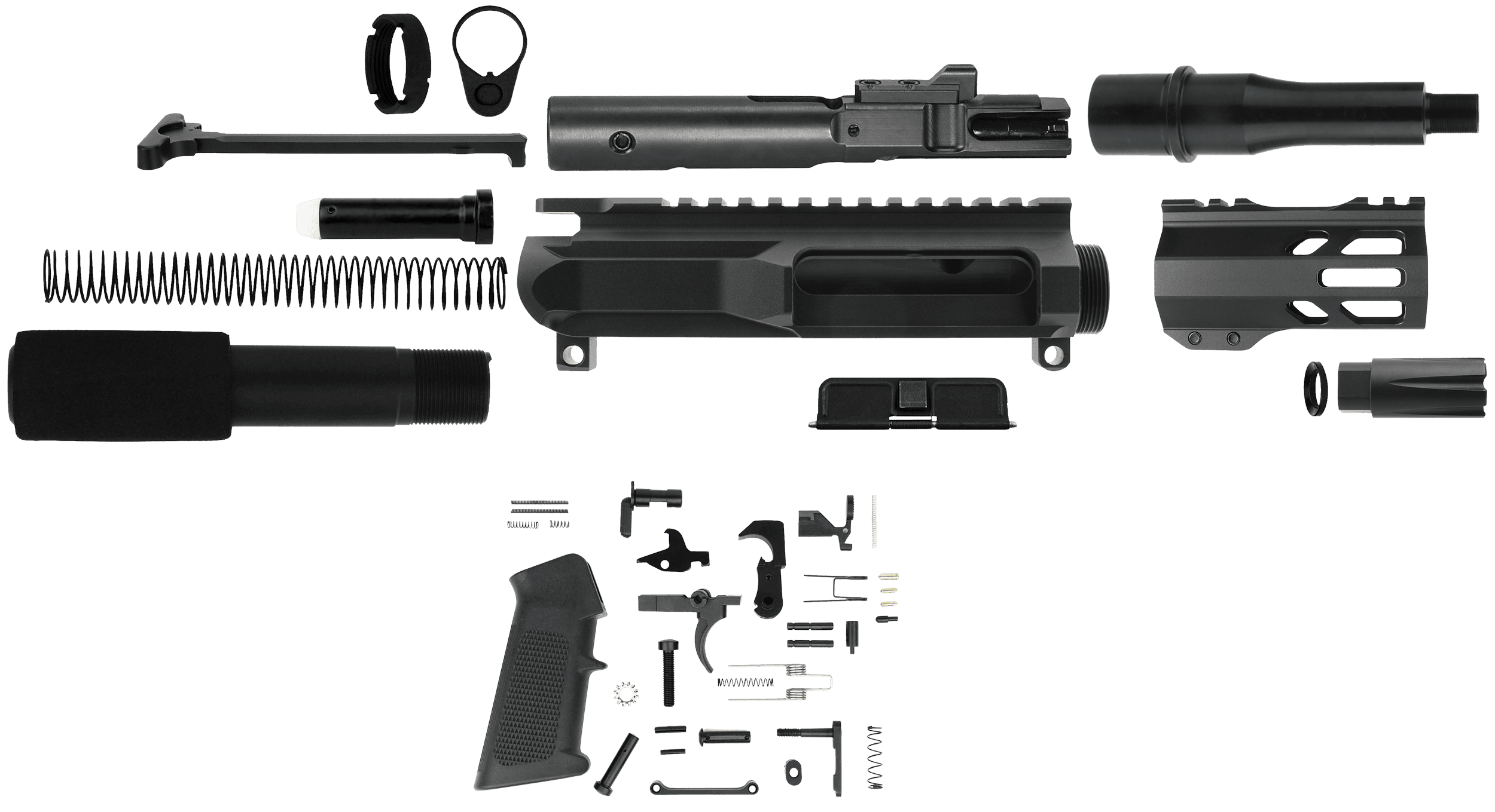 TacFire Pistol Kit 45 ACP Steel SSPK45ACPLPK4 for Custom Builds