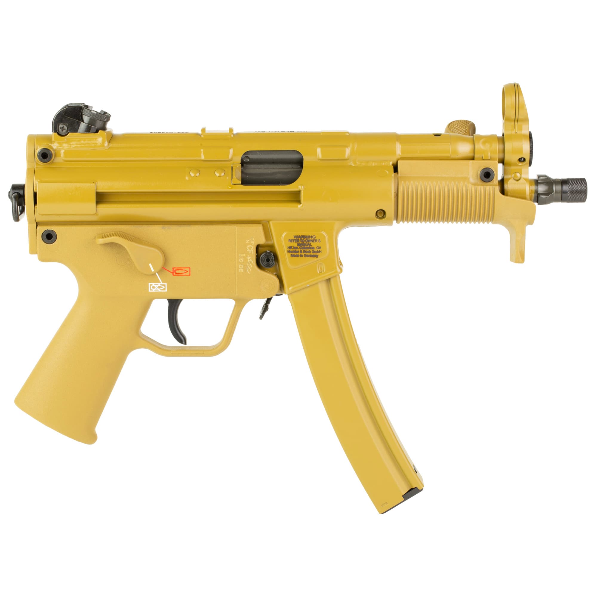 Heckler & Koch SP5K 9mm Luger 5.87 in 30+1 Round Capacity Matte Finish