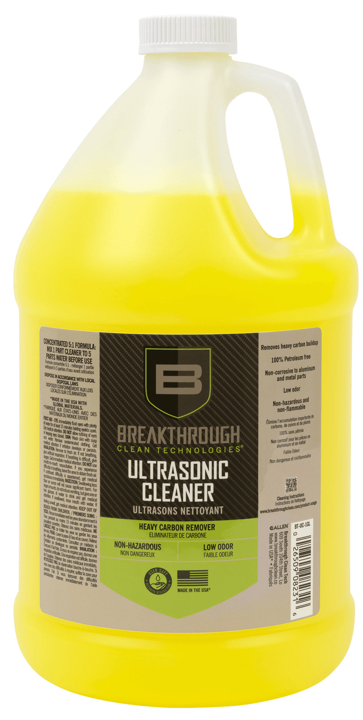 BRKTHRU BT-UC-1GL ULTRASONIC CLEANR CONCNTRT