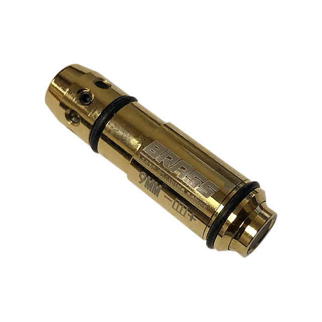 Triumph Systems Brass Beam 9mm Dry Fire Training Laser Red