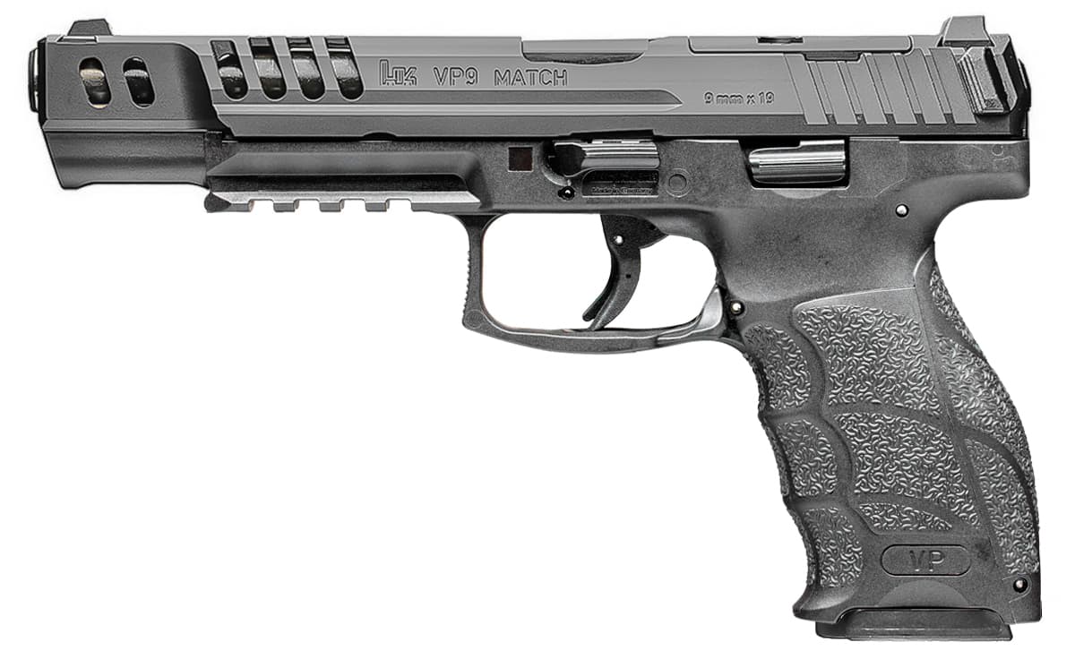Heckler & Koch Vp9 Match 9mm Luger 5.51 Barrel 15 Rounds Black Nitride