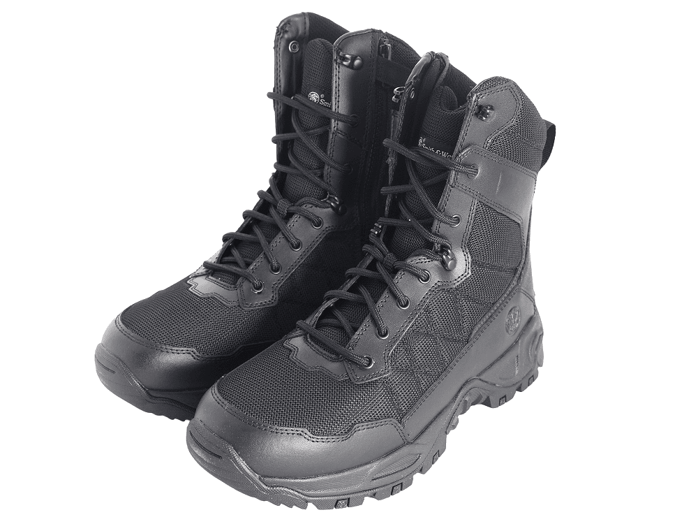 Scout 8"" Hot Weather Side-Zip Mens Black Smith & Wesson - 204001-100-8R