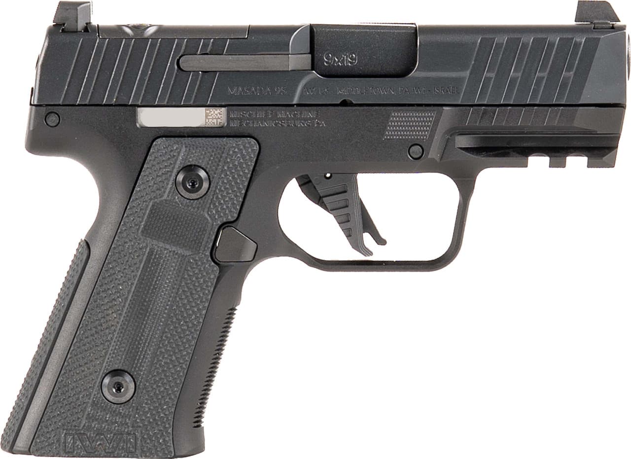IWI Masada Slim Commander Elite 9mm 3.4 in 13 Rounds Polymer Frame