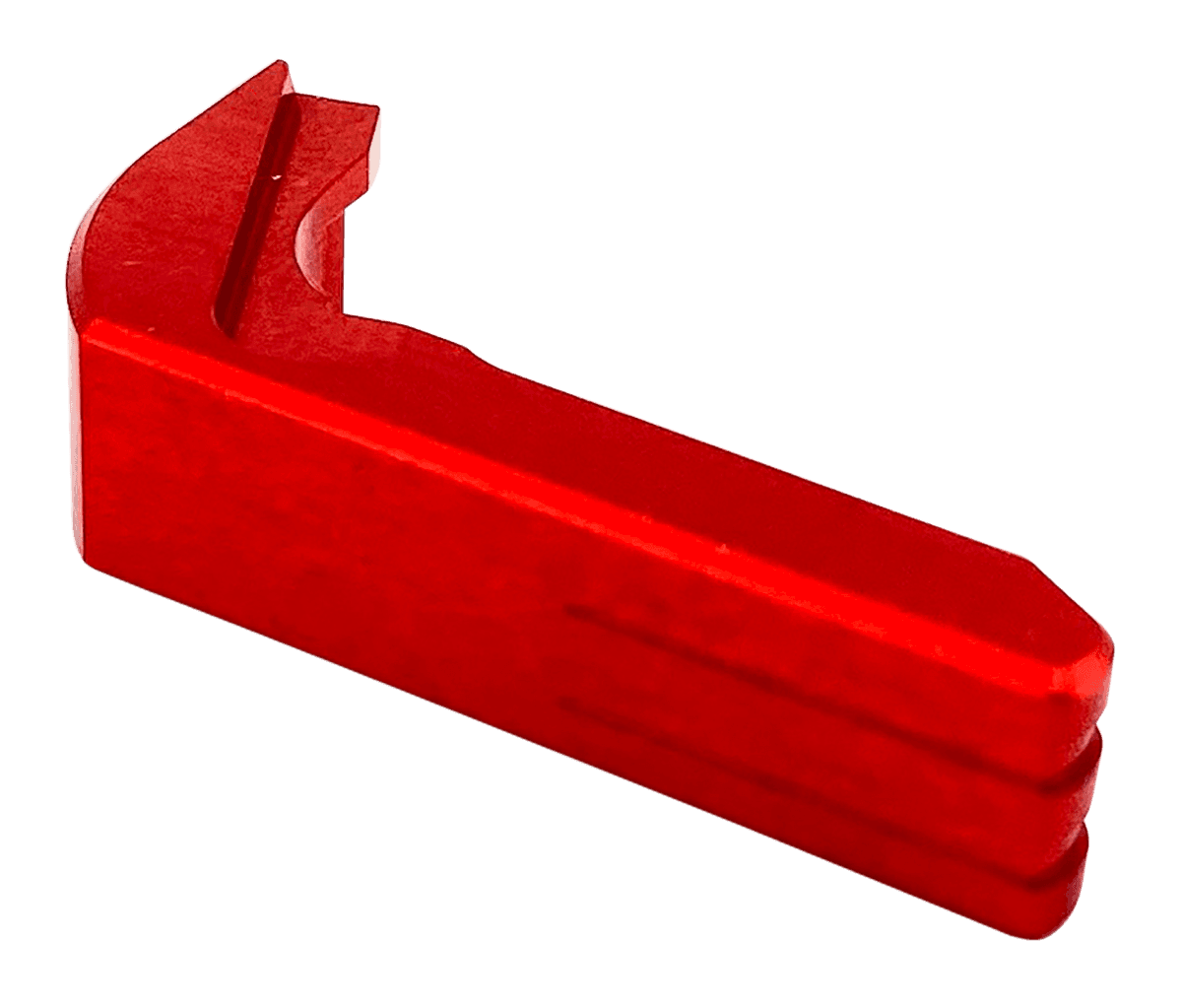 Cross Armory Extended Magazine Catch for Glock Gen1-3 P80 Red Aluminum
