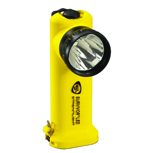 Streamlight Survivor LED Rechargeable Low-Profile Right-Angle Flashlight Smoke Cutter Plugs