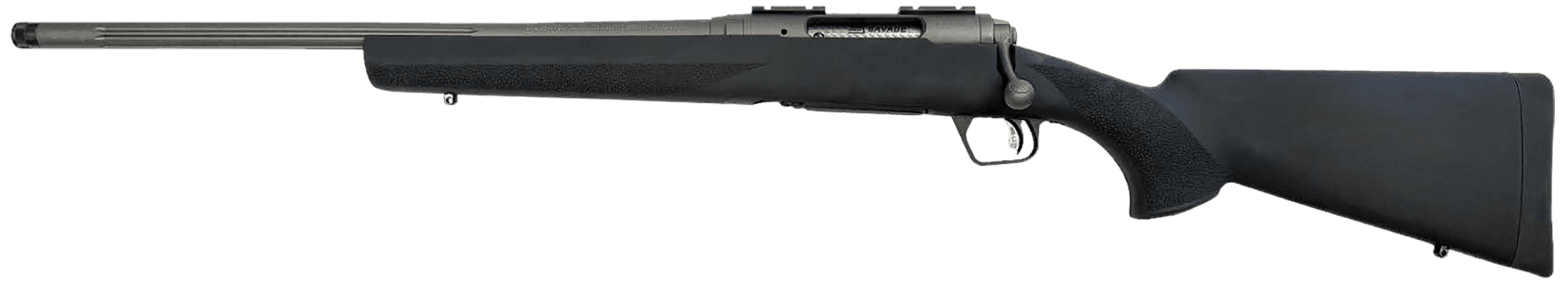 Savage 110 Trail Hunter Lite 300 Winchester Magnum 20 Inch 3 Rounds Hogue OverMolded Left Hand