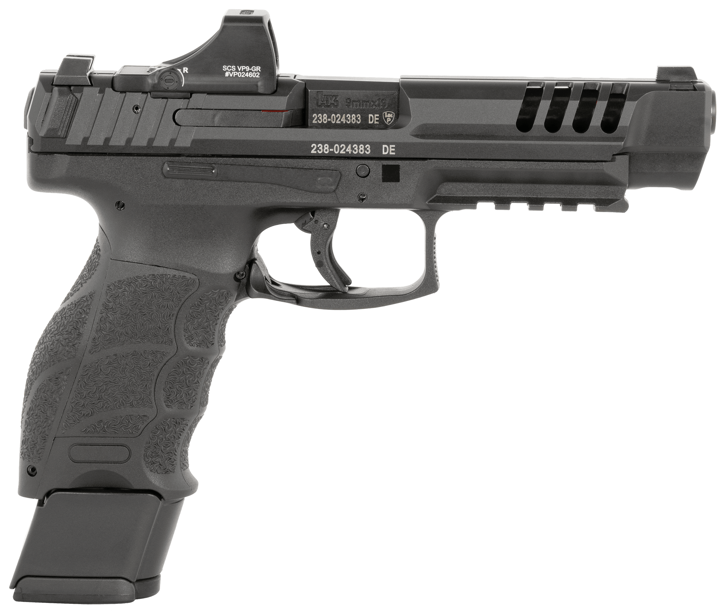 Heckler & Koch VP9L SCS 9mm Luger 5" 10+1 Polymer Frame Optic Cut Slide
