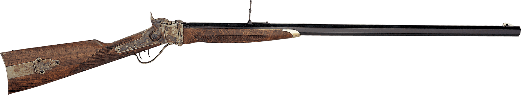 Taylors and Company 1874 Sharps Down Under Sport 45-70 Government 34" Octagon Barrel 1rd Capacity Color Case Hardened Metal Finish American Walnut Stock Right Hand