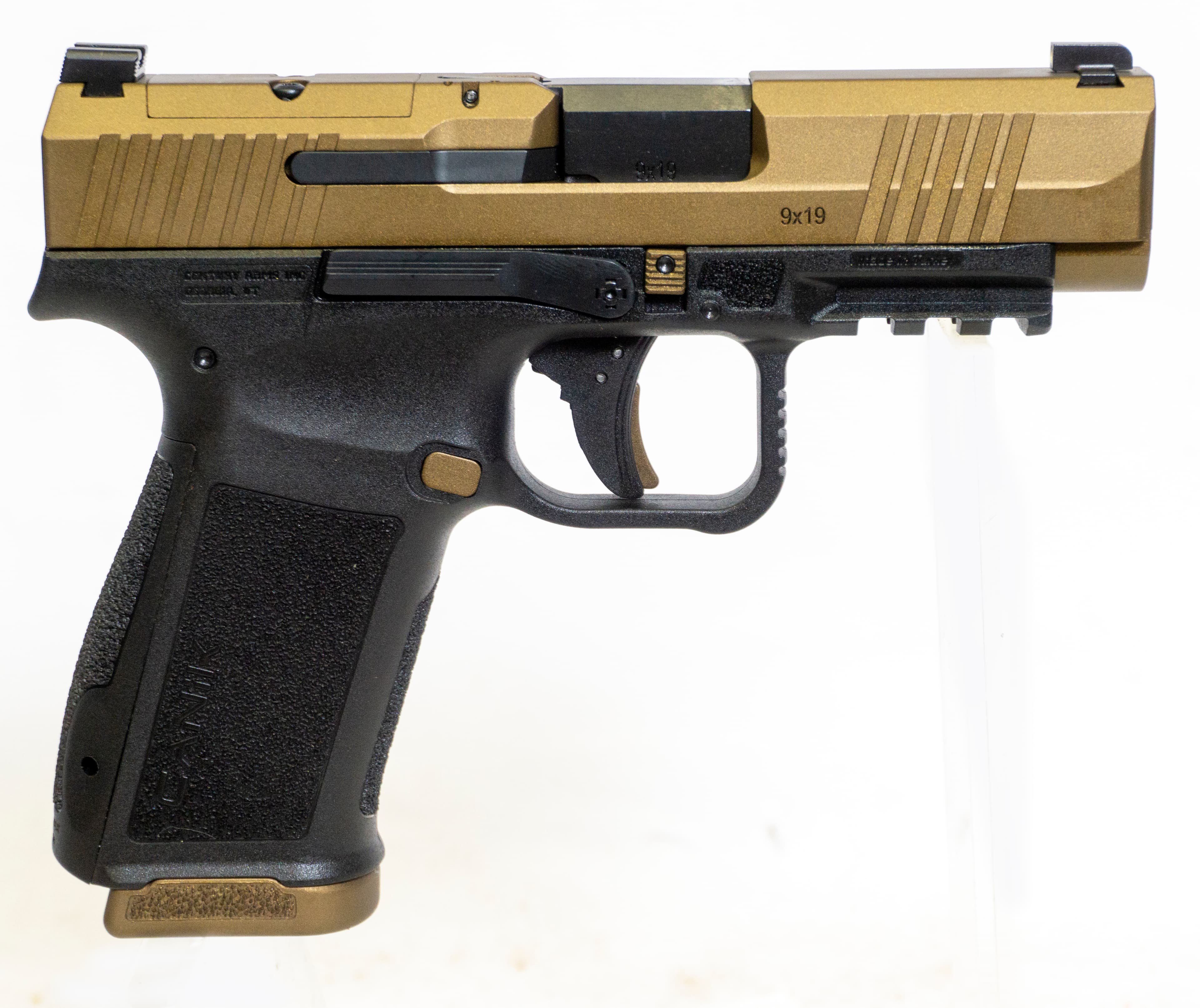 Canik Mete MC9LS 9mm 3.4in Barrel 17 Rounds Bronze Black