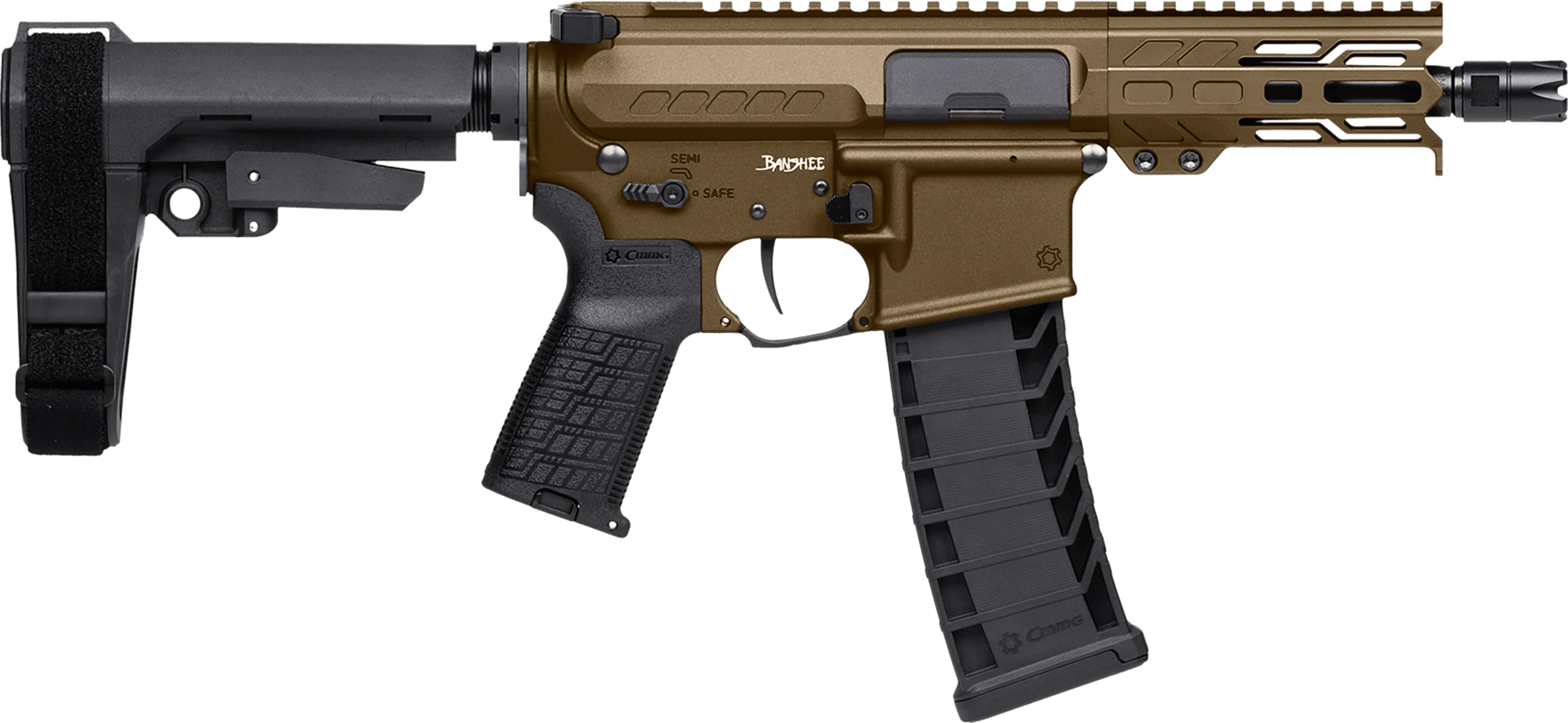 CMMG Banshee Mk4 9mm 5" 30+1 MDBRNZ