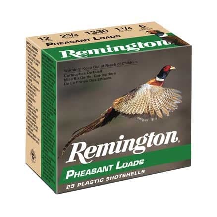 Remington Pheasant 20 Gauge 2-3/4 Inch #4 Shot 1 Ounce 25 Rounds