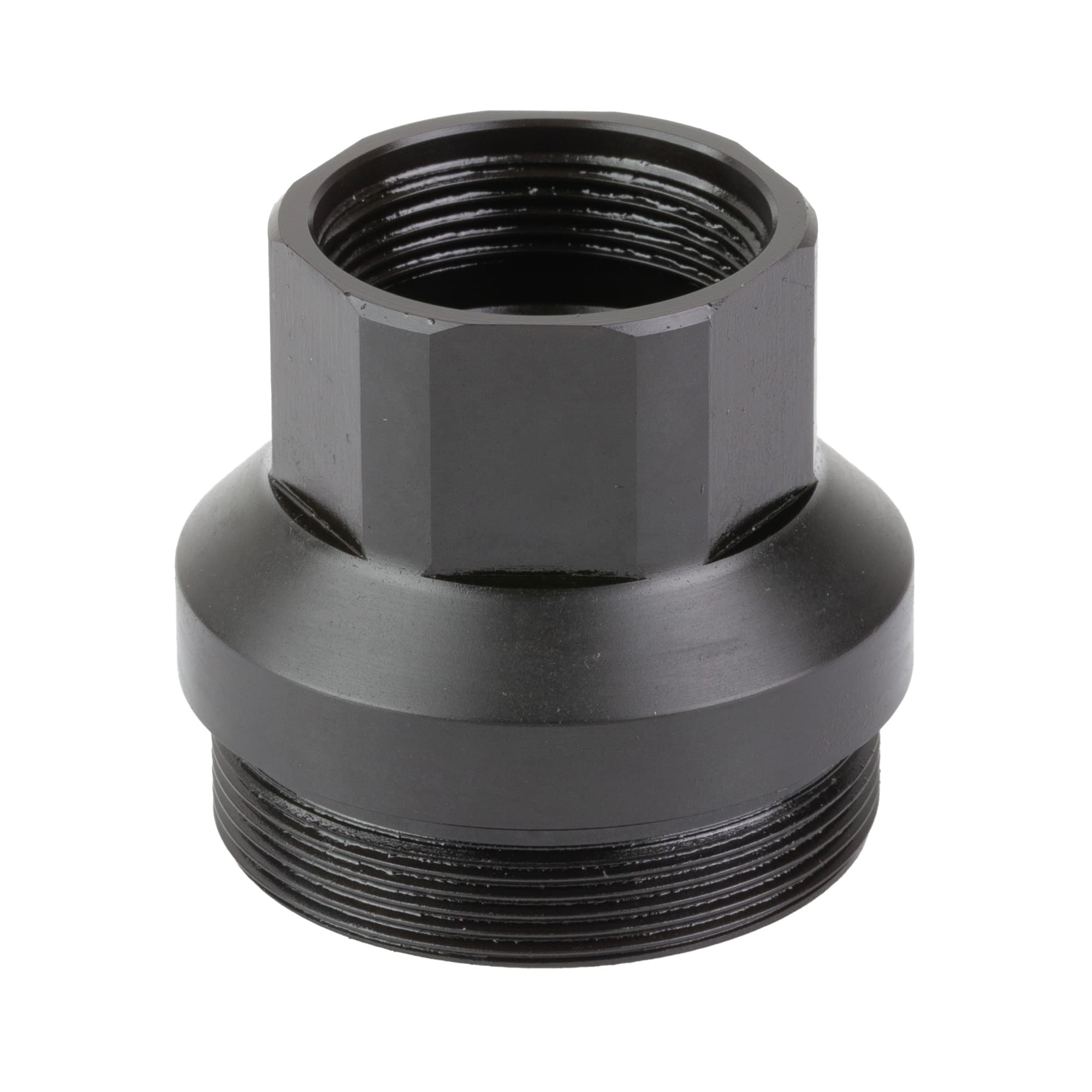 Atlas Bravo XL Adapter 1.375"-24 Threads, Nitride Finish
