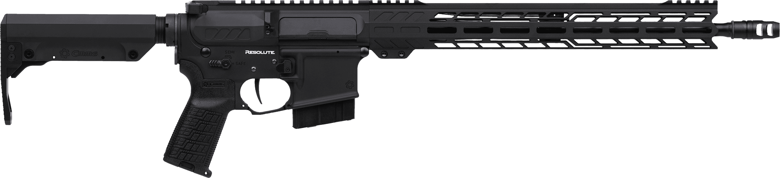CMMG Resolute MK4 338 ARC 16.10" 10+1 Adjustable Stock Aluminum Receiver Threaded Barrel 1:8" Twist 6.20 lbs
