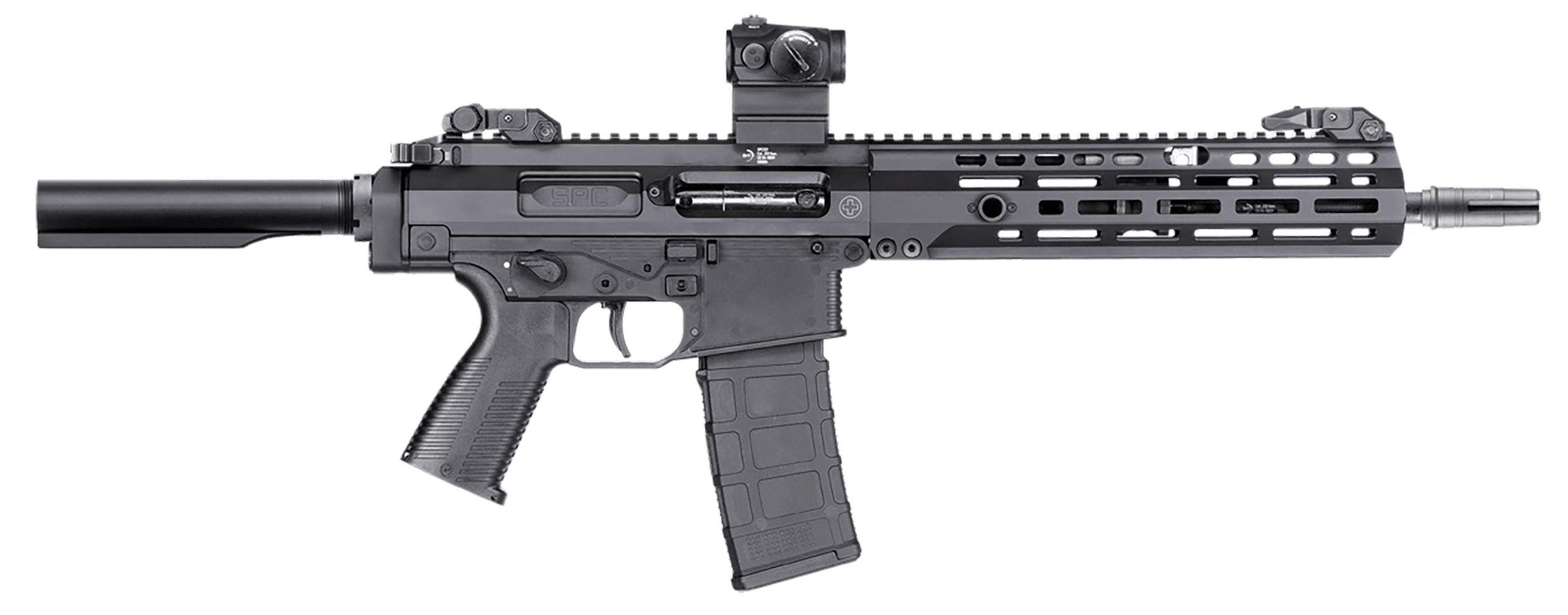B&T BT500169 Pistol 5.56x45mm NATO 10.5" Barrel 6.67 lb M-LOK Handguard