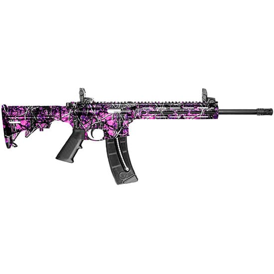 Smith & Wesson M&P 15-22 Sport .22 LR 10 Inch 25 Rounds Muddy Girl