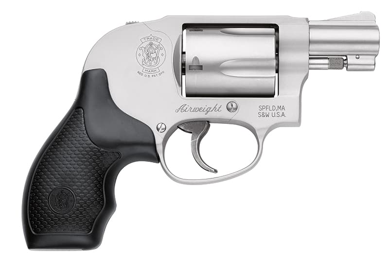 Smith & Wesson Model 638 .38 Special 1.88 Inch 5 Rounds Silver Alloy Revolver Rubber Grips