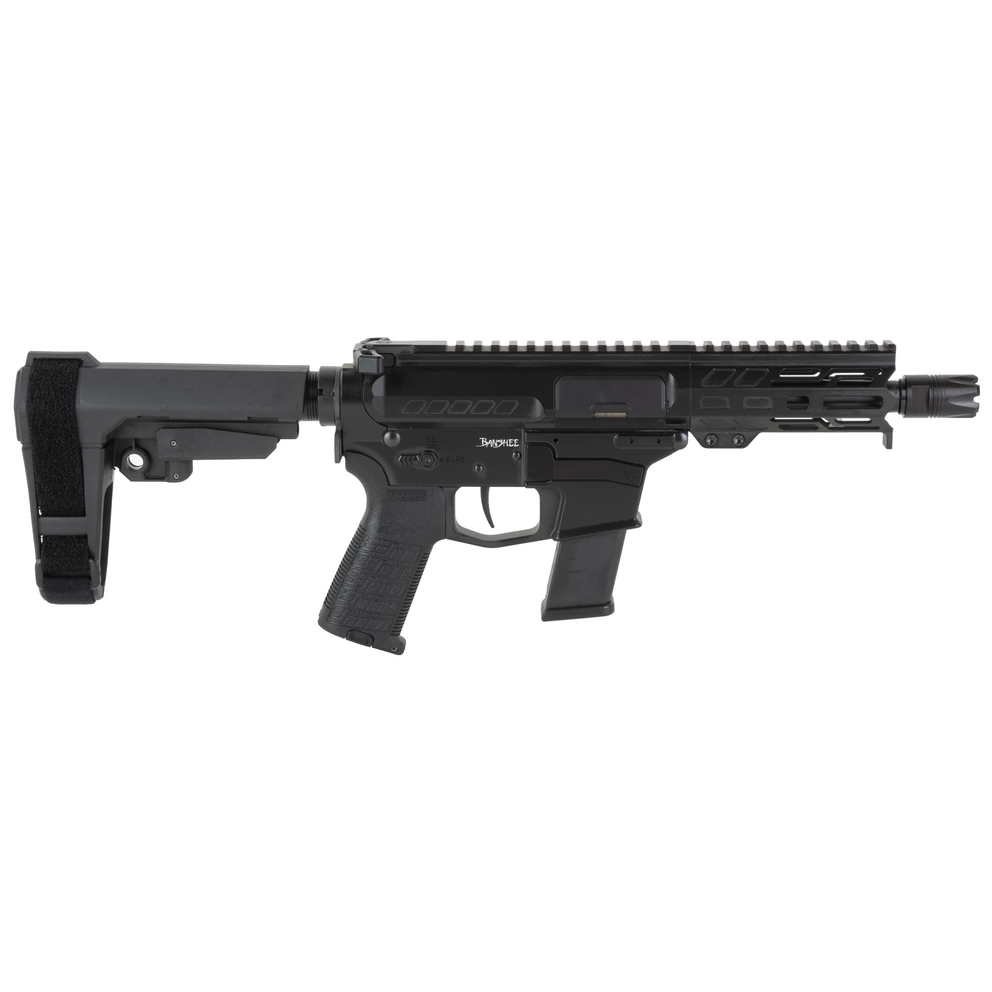 CMMG Banshee MKG 45ACP 5" 13+1 Polymer with Zeroed Grips