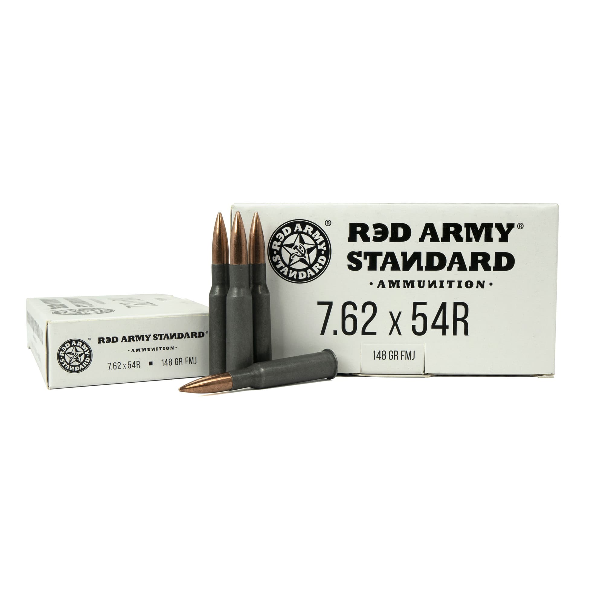 Red Army Standard 7.62x54R Full Metal Jacket 148 Grain 20 Rounds