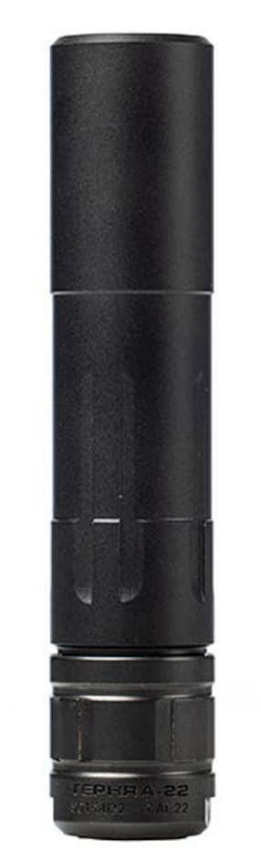 Aero Precision Tephra-22 Suppressor .22 LR to 5.7x28 5.4 in 7.2 oz Anodized Finish