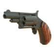 North American Arms NAA 22M Mini Revolver .22 Magnum 1.625" Barrel 5rd Capacity Grey Cerakote with Red & Black Checkered Grips