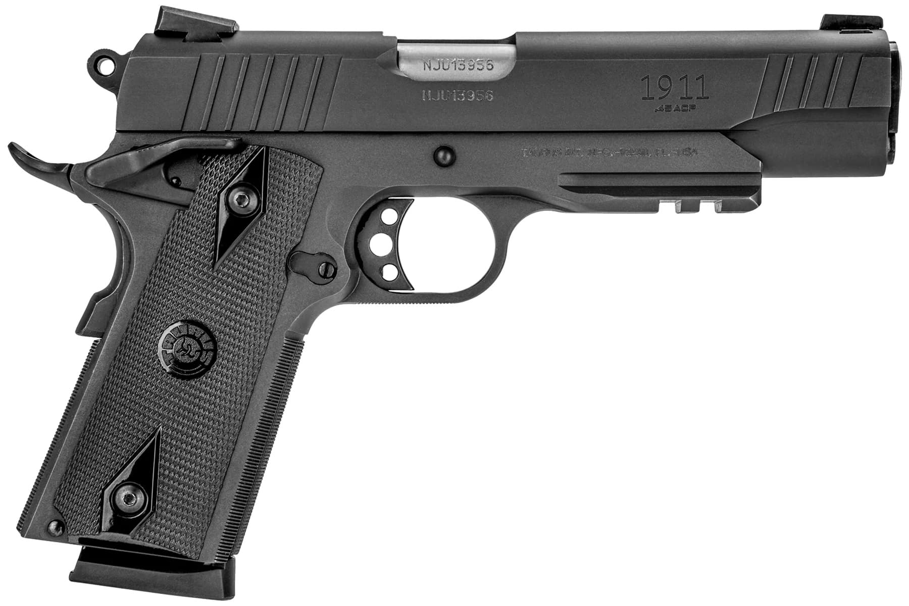 Taurus 1911 Pistol .45 Acp 5 inch 8 round Matte Black and Stainless