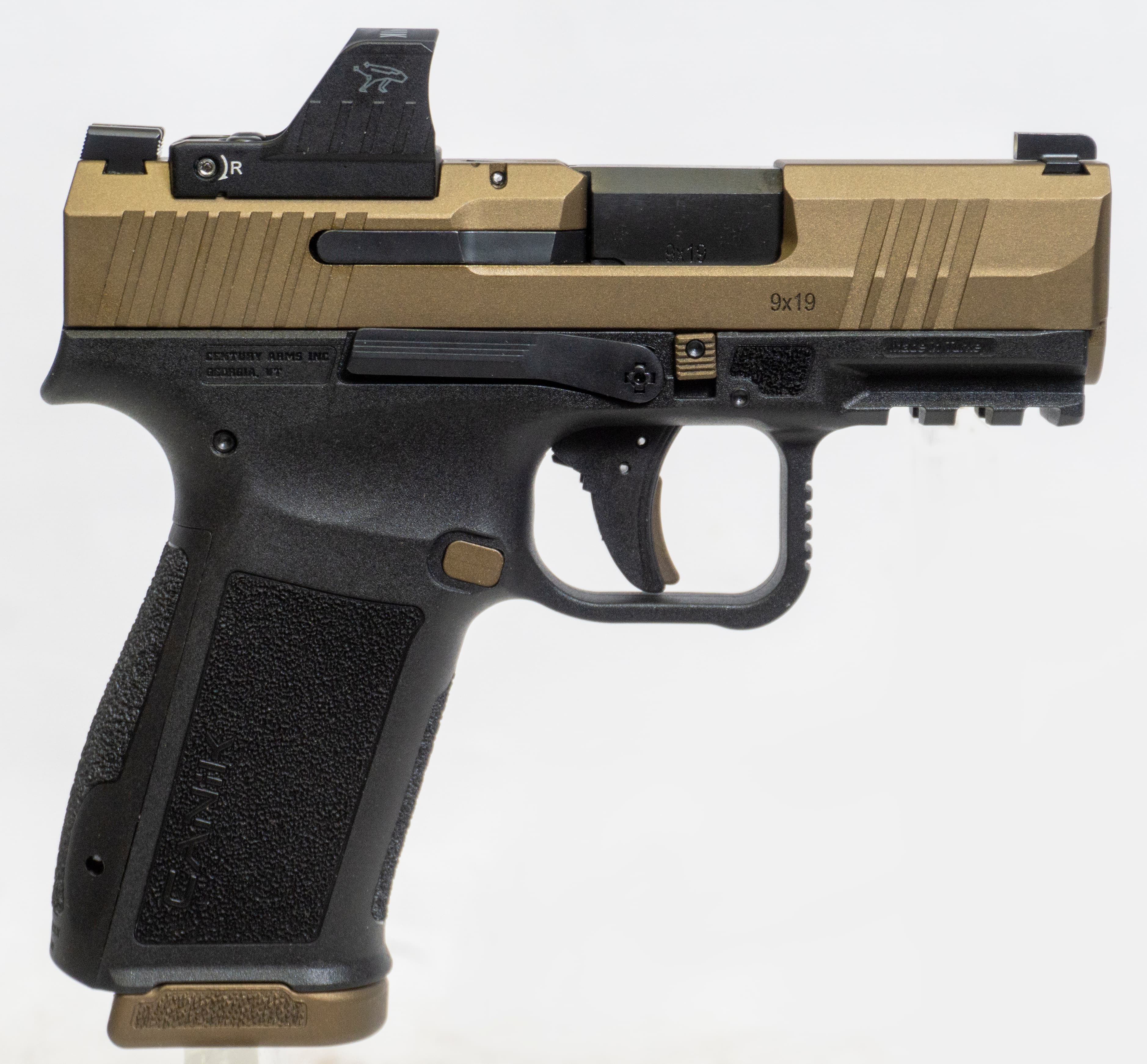 Canik Mete MC9L 9mm 3.5 in 17 Rounds Bronze Black