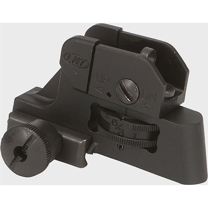 Lmt Defense M16A2 Carry Handle Tactical Adjustable Rear Sight for AR Platforms