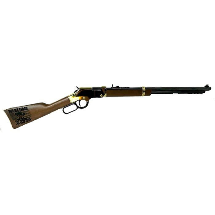 Henry Golden Boy .22 LR 20 Inch 16 Round Blued Wood Lever Action Rifle Trump Engraved