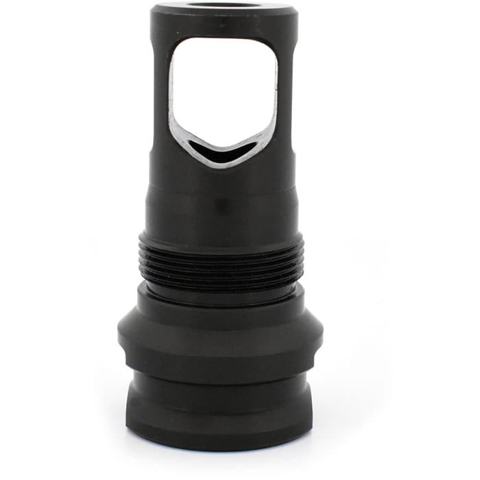 Rearden Manufacturing Group PRS Muzzle Brake 0.375 5/8-24 Threads Stainless Steel Square Shoulder