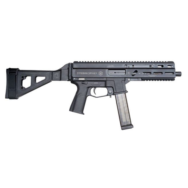 Global Ordnance Stribog SP10A3 10mm Auto 16.5in Barrel 20 Rounds Polymer Finish